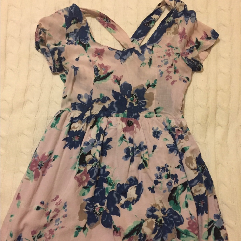 Floral babydoll dress